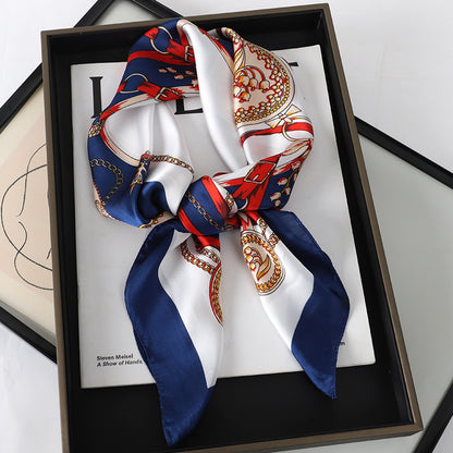 Soie Envolée – Silk Scarf (70 × 70 cm)