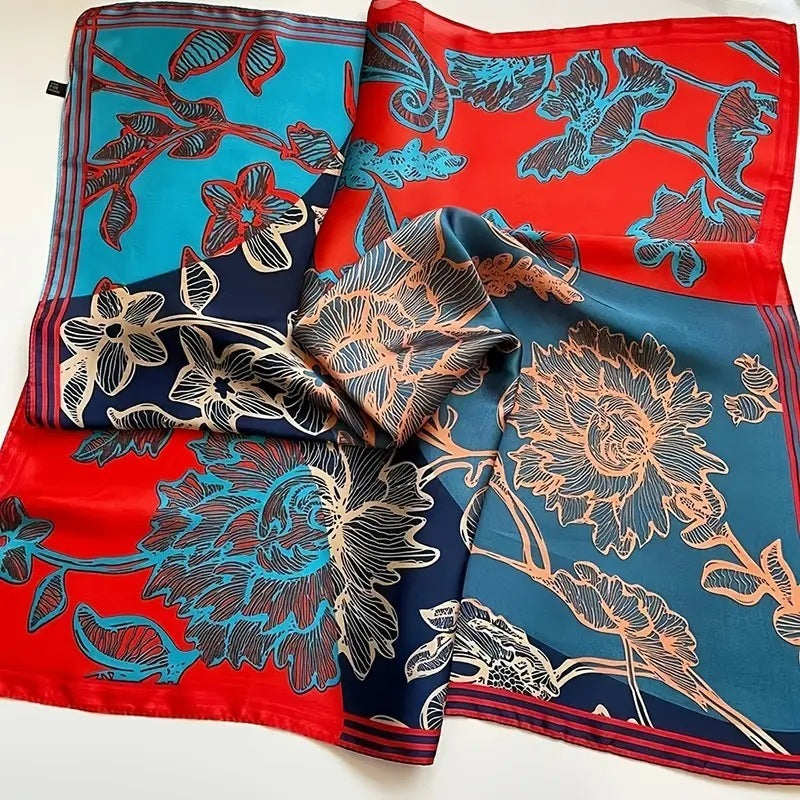 Rue Lumière – Scarf (70 × 70 cm)