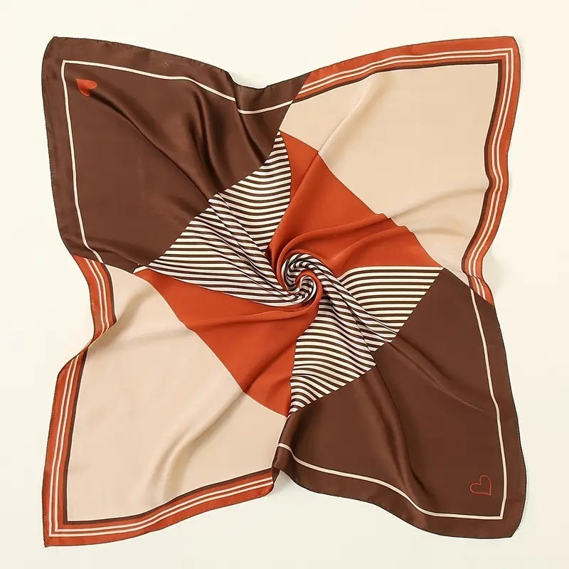 Rue Lumière – Scarf (70 × 70 cm)