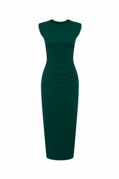The Éclat Cape Dress