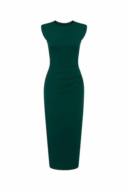 The Éclat Cape Dress
