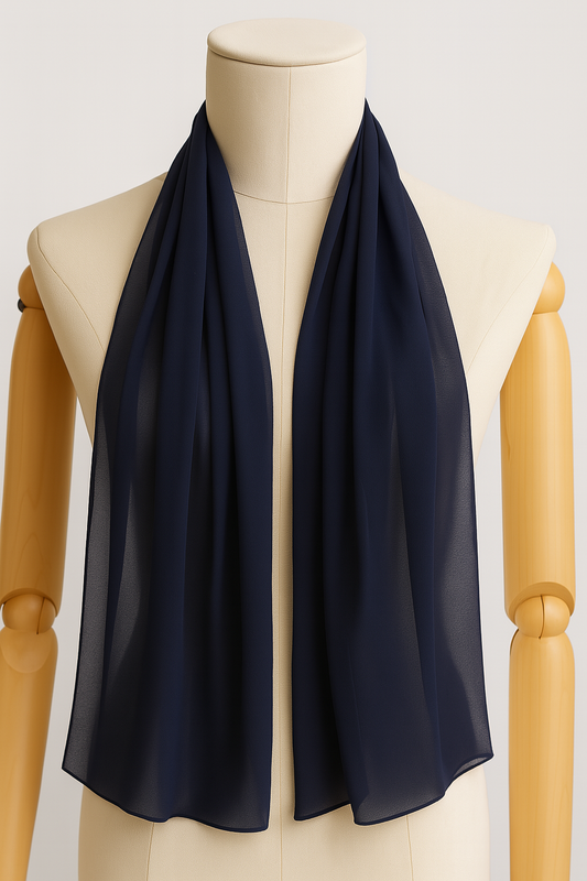 Éclore Drapé – Long Scarf (75 × 175 cm)