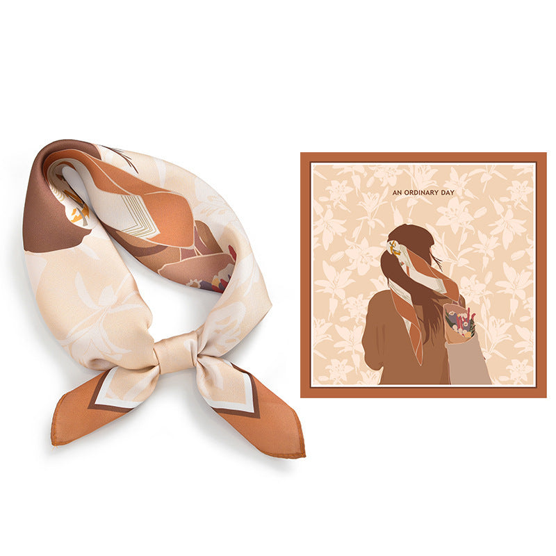 Petite Carré – Small Square Scarf (53 × 53 cm)