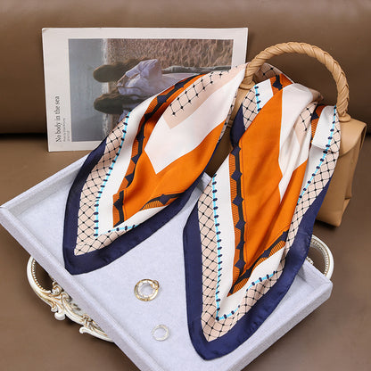 Tuilerie Touch – Silk Scarf (70 × 70 cm)