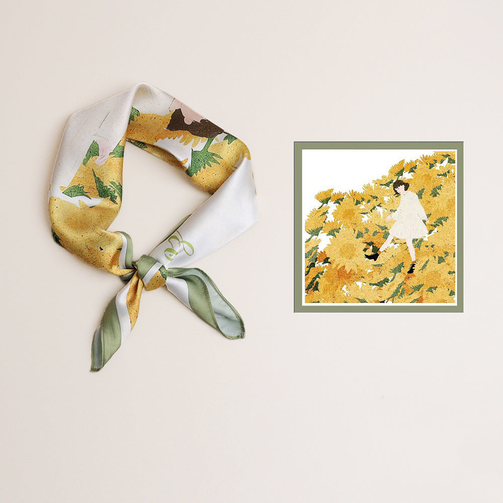 Petite Carré – Small Square Scarf (53 × 53 cm)