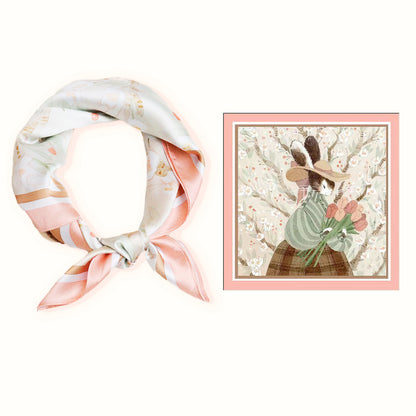 Petite Carré – Small Square Scarf (53 × 53 cm)