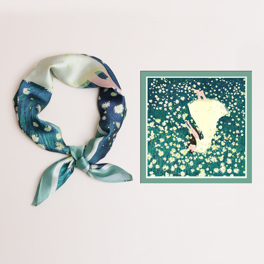Petite Carré – Small Square Scarf (53 × 53 cm)