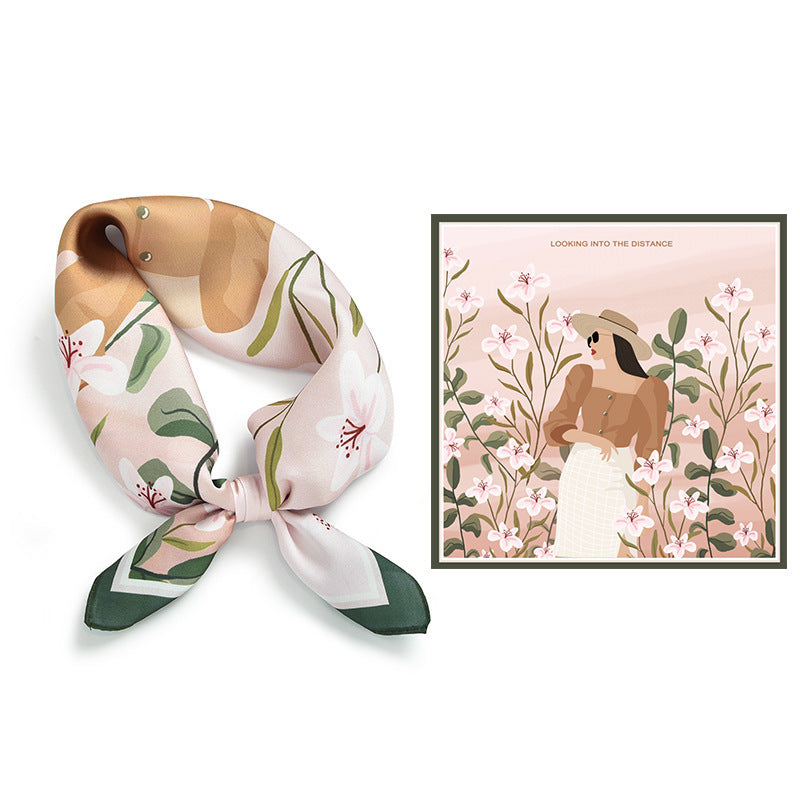 Petite Carré – Small Square Scarf (53 × 53 cm)
