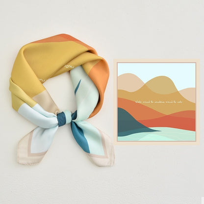 Petite Carré – Small Square Scarf (53 × 53 cm)