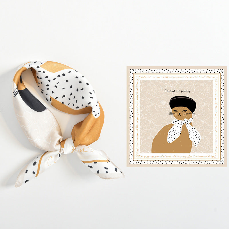 Petite Carré – Small Square Scarf (53 × 53 cm)