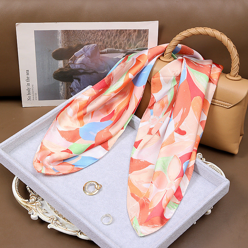 Tuilerie Touch – Silk Scarf (70 × 70 cm)
