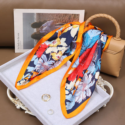 Tuilerie Touch – Silk Scarf (70 × 70 cm)