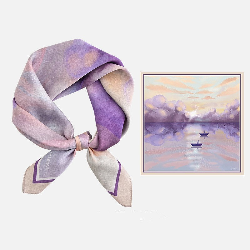 Petite Carré – Small Square Scarf (53 × 53 cm)