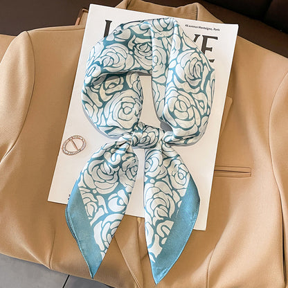 Nuit Silencieuse – Scarf (70 × 70 cm)